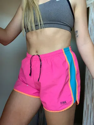 PINK Athletic Running Shorts thumbnail 1