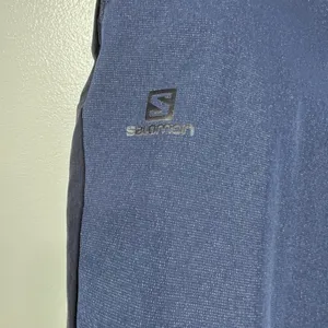 Salomon Athletic Shorts Hiking Running Zip‎ Pockets Blue Black Size 4 Outdoors thumbnail 6