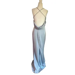 Katie May Ryder Gown in Celestial Blue Small New Womens Maxi Dress thumbnail 7