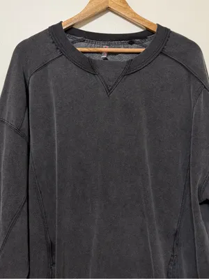 Free People Movement Intercept Tunic Sweater Size Medium Gray Wash thumbnail 3