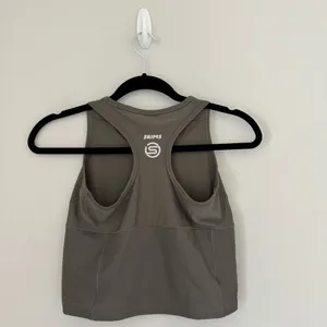 SKIMS Performance Racerback Tank Gunmetal thumbnail 7