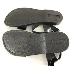 Camel Womens Sandals Ankle Strap Buckle Open Toe Black Size 8 thumbnail 4