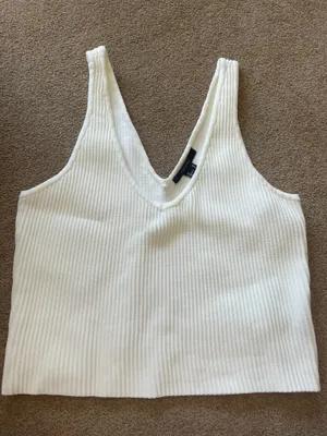 White forever 21 tank top  thumbnail 1