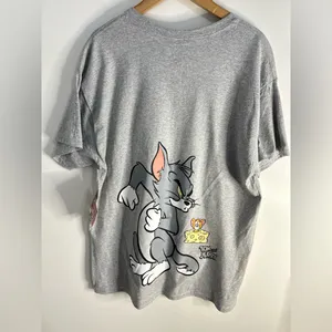 Tom and Jerry pullover Gray Short Sleeve Tee. New with tag. thumbnail 2