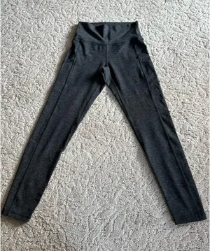 Aerie Grey High-Waisted Leggings thumbnail 1