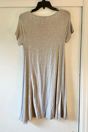 Old Navy Gray Tshirt Dress thumbnail 5