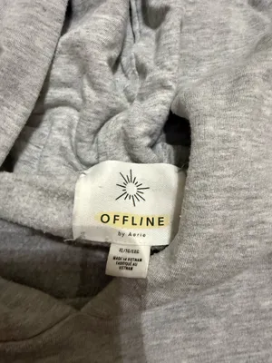 Aerie Offline Cropped Hoodie thumbnail 2