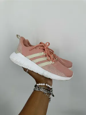 Adidas Women's Questar Flow Peach Running Shoes Size 7.5 thumbnail 4
