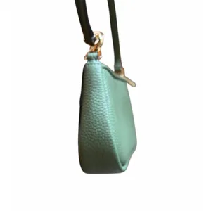 Kate Spade Kayla KM148 Woven Leather Convertible Shoulder Bag Cedar Green NWOT thumbnail 8