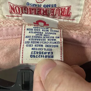 True Religion Light Pink Women's Graphic Hoodie and Sweatpants Set thumbnail 3