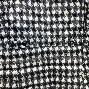 Lands End Womens Houndstooth Quilted Jacket Lightweight Classic‎ Medium(10/12) thumbnail 9