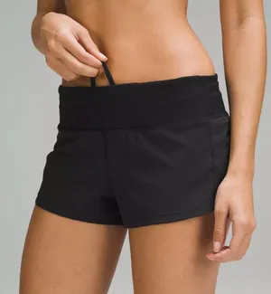 Lululemon Black Speed Up Shorts thumbnail 1