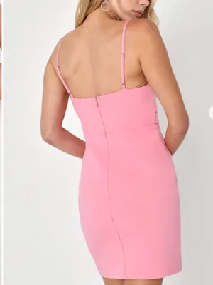 LULUS Date Night Sexy Wedding Cocktail Party Resort Vacation Mini Dress thumbnail 4