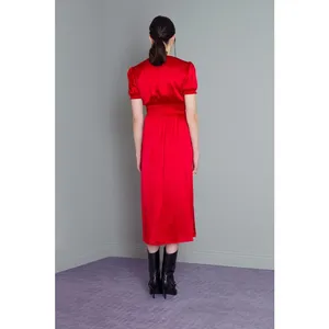 Reformation Alexea Maxi Dress Red US 2 Birthday‎ Romantic Date Night Party thumbnail 4