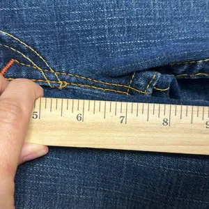 True Religion Women's Becky Bootcut Y2K Section Denim Jeans Blue Size 27‎ thumbnail 7