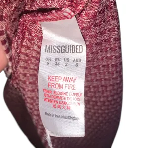 Missguided Red and White Gingham Spaghetti Strap Bodycon Mini Dress thumbnail 7