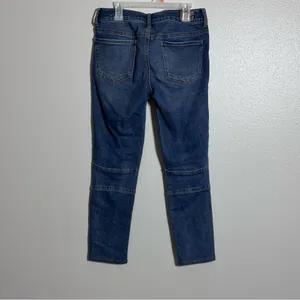 American Eagle Women Denim‎ Jegging Ankle Super Stretch Stacked Moto size 4 thumbnail 4