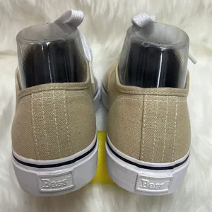 Bass Tan and White Canvas Sneakers‎ Casual Lace Up Sneakers Size 8.5 A19 thumbnail 7