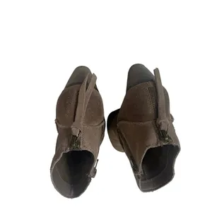 Steve Madden Women's Size 8M Milaan‎ Suede Brown Heeled Booties Boots thumbnail 6