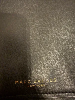 Marc Jacobs Black Leather Saddle Crossbody Bag thumbnail 2