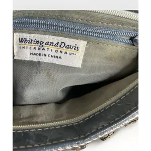 Whiting and Davis Mesh Bag. Silver Mesh Purse Vintage Gorgeous Crossbody thumbnail 4