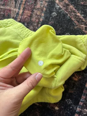 Lululemon Loungeful High-Rise‎ Short 4" Electric Lemon thumbnail 3