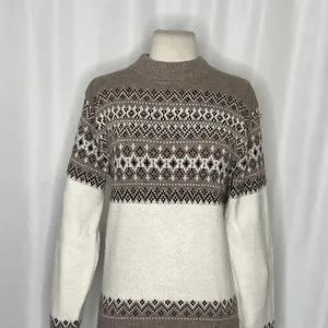 Vintage ROBERT BRUCE Scandinavian Fair Isle Sweater Paul Mage Fairisle Medium thumbnail 3