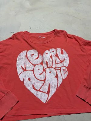 Aerie merry Long-Sleeve Graphic Top large thumbnail 2