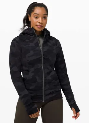 Lululemon Camo scuba zip up sweatshirt 4 thumbnail 1
