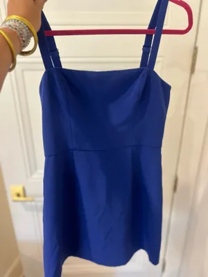 Blue French Connection Mini Dress thumbnail 1