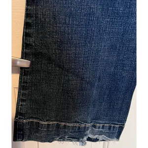 Hint Jeans Women's Wide Waist Band Wide Leg Back Legs Frayed‎ Size 11 thumbnail 5
