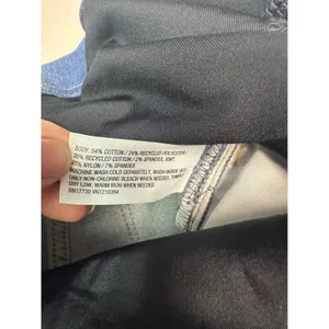 Isabel Maternity by Ingrid & Isabel Flare Jeans Crossover Panel Medium Wash 2‎ thumbnail 7