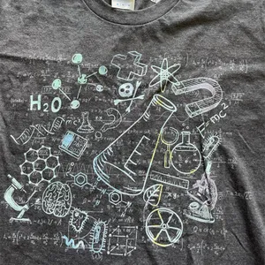 NWT Science Chemistry Themed Graphic Tee thumbnail 2