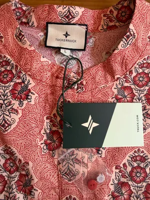 Tuckernuck Scarlet Sonata Royal Shirt Dress Pink Size Large NWT thumbnail 12