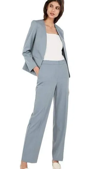 NEW Express Mvmnt Collection High Rise Wide Leg Pull On Dress Pants size Small thumbnail 1