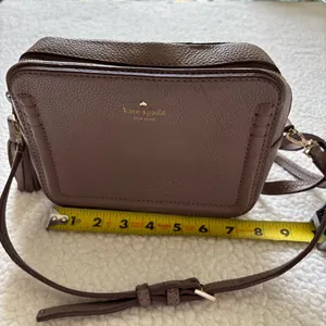 Kate Spade New York Orchard Street Arla Pebbled Leather Crossbody Bag Mauve Plum thumbnail 9