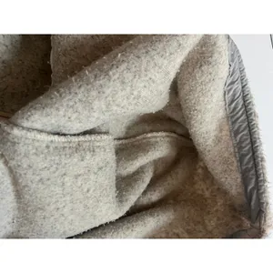 Woolrich soft sherpa hooded jacket beige size med thumbnail 6