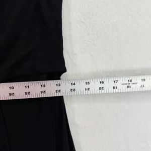 AllSaints Jayda Jersey‎ Dress Black Sleeveless Tie Waist Casual Womens Small thumbnail 3