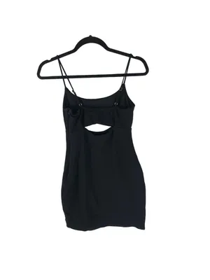 Lulus Black Cutout Bodycon Mini Dress XS Adjustable Straps thumbnail 2