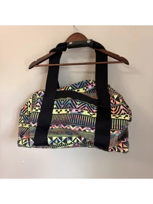 Victoria's Secret PINK Duffle Bag - Geometric Tribal Print thumbnail 2