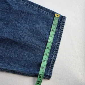 J. Crew 90s‎ Vintage Baggy Jeans Medium Wash Wide Leg Denim CL228 Womens 35 thumbnail 9