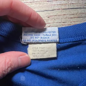VTG 1990 Salem Sportswear New‎ York Giants Football AOP Jersey Shirt Womens S thumbnail 6