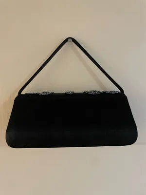 Beaded Mini Purse Black thumbnail 2