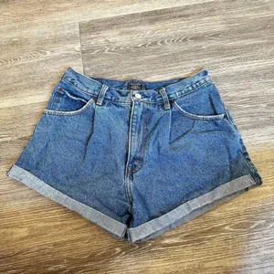 Abercrombie & Fitch Annie high rise denim shorts cuffed jean short thumbnail 7