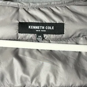 Kenneth Cole Reaction Coat Womens XS Dusty Mauve Hooded‎ Puffer Jacket Coat READ thumbnail 3