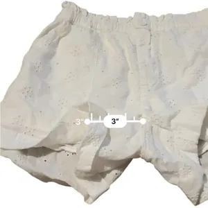 Aerie White Boho Eyelet High Rise Shorts Sz‎ S thumbnail 10