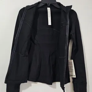 Lululemon Define Jacket Luon - Women's Size 4 - Black - LW3GQ6S thumbnail 4