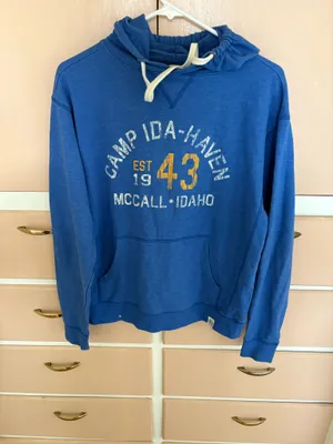 McCall Idaho Hoodie Blue thumbnail 2