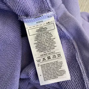 NWOT Adidas Originals Streetball Streetwear Cropped Oversized Sweatshirt Purple thumbnail 13