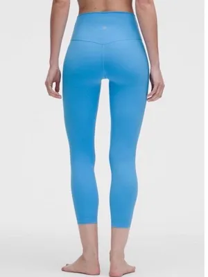 Lululemon Align™ No Line HR Pant 25" Ocean Wave Blue Size 8 thumbnail 2
